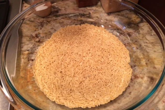bowl of orzo bowl of orzo