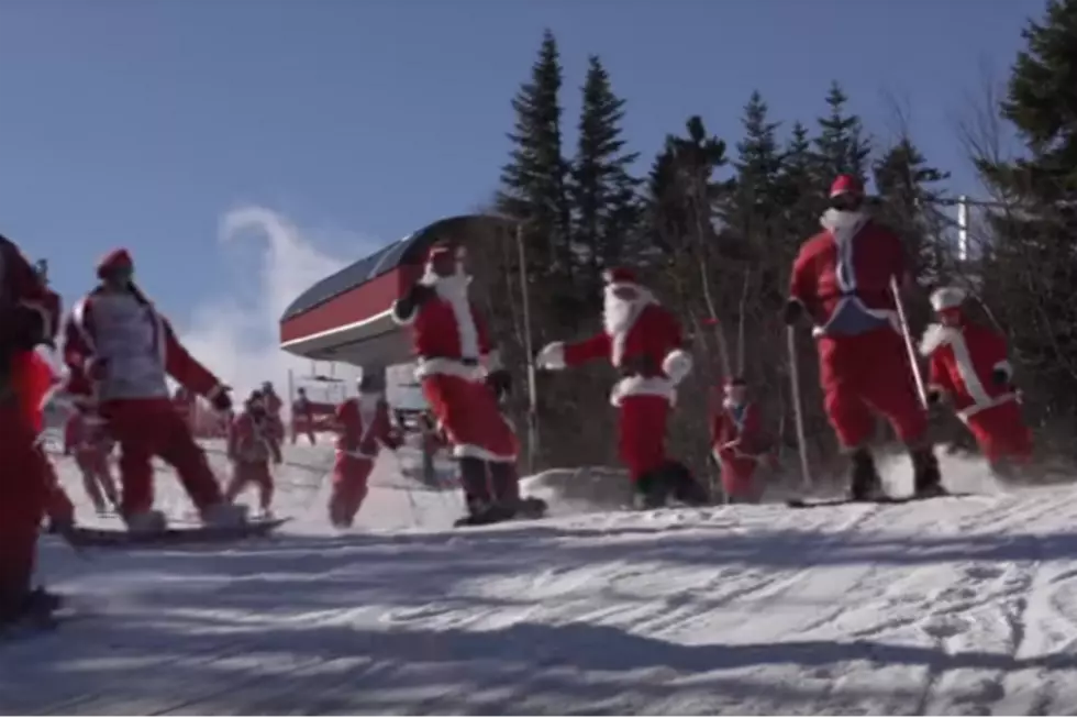 250 Santas Will Ski Sunday River This Weekend