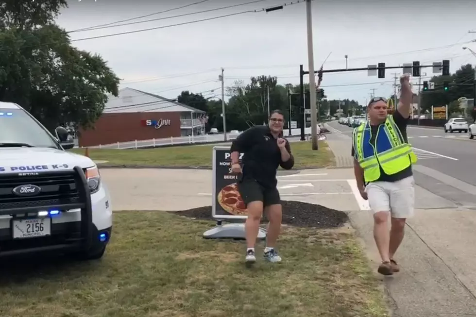 Wells Police Officers Do The Cupid Shuffle For Special Olympics
