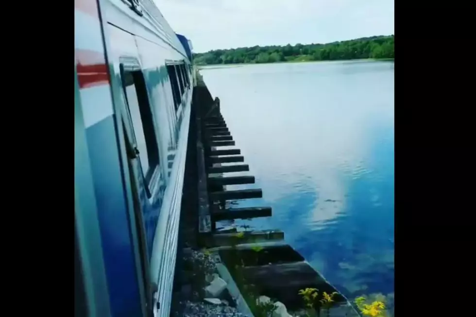 The Amtrak Downeaster Went to Rockland This Week